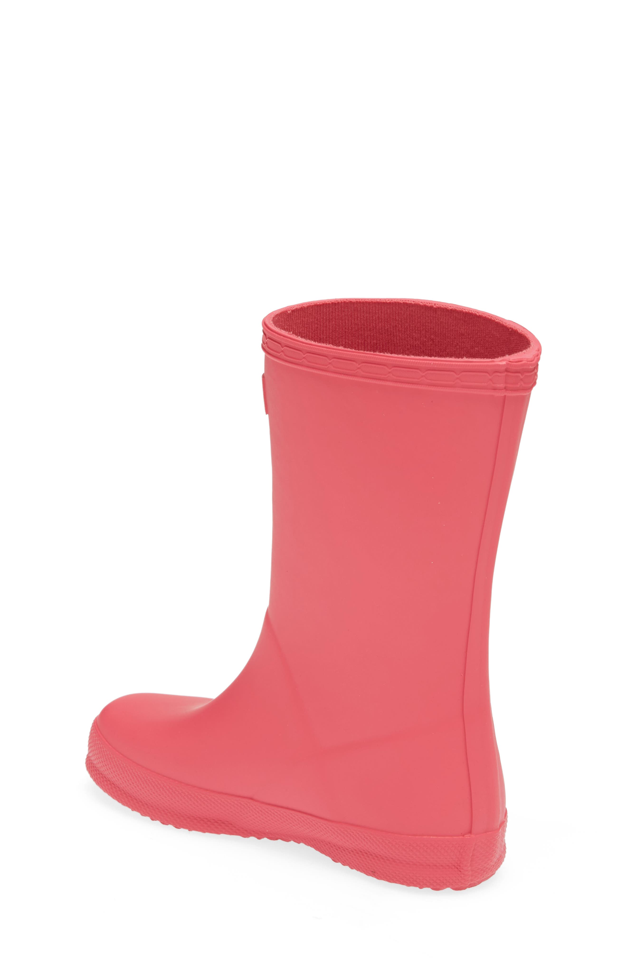 Kids' First Classic Rain Boot, Alternate, color, BRIGHT PINK