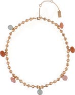 Rachel Roy Aventurine Shaker Chain Necklace