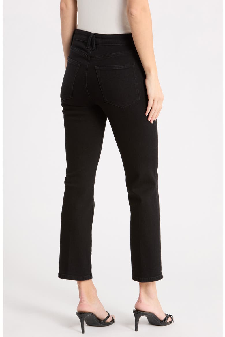 Good Legs High Waist Straight Leg Jeans, Alternate, color, BLACK001