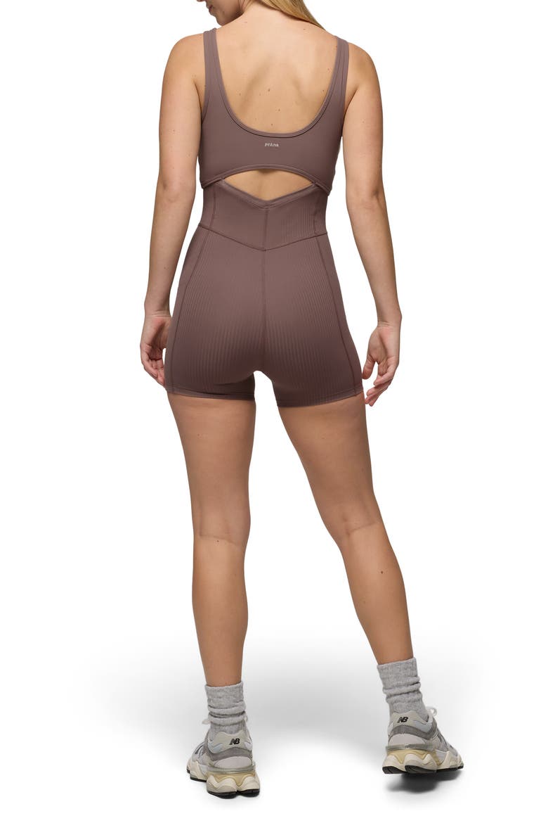 Luxara Salutations Romper, Alternate, color, CAROB