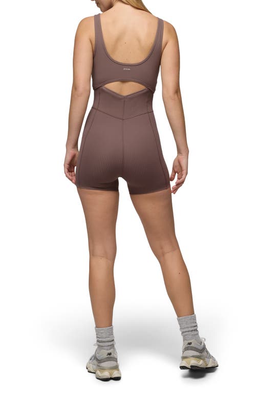 Prana Luxara Salutations Romper In Carob