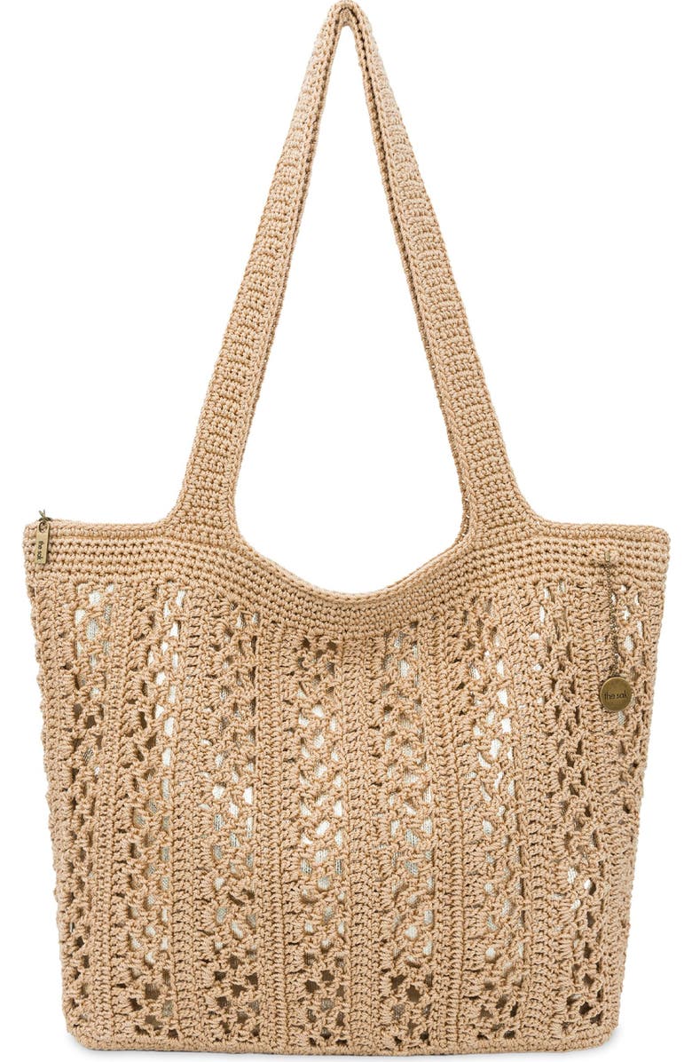 The Sak Crafted Classic Large Carryall, Main, color, Bamboo With Gold