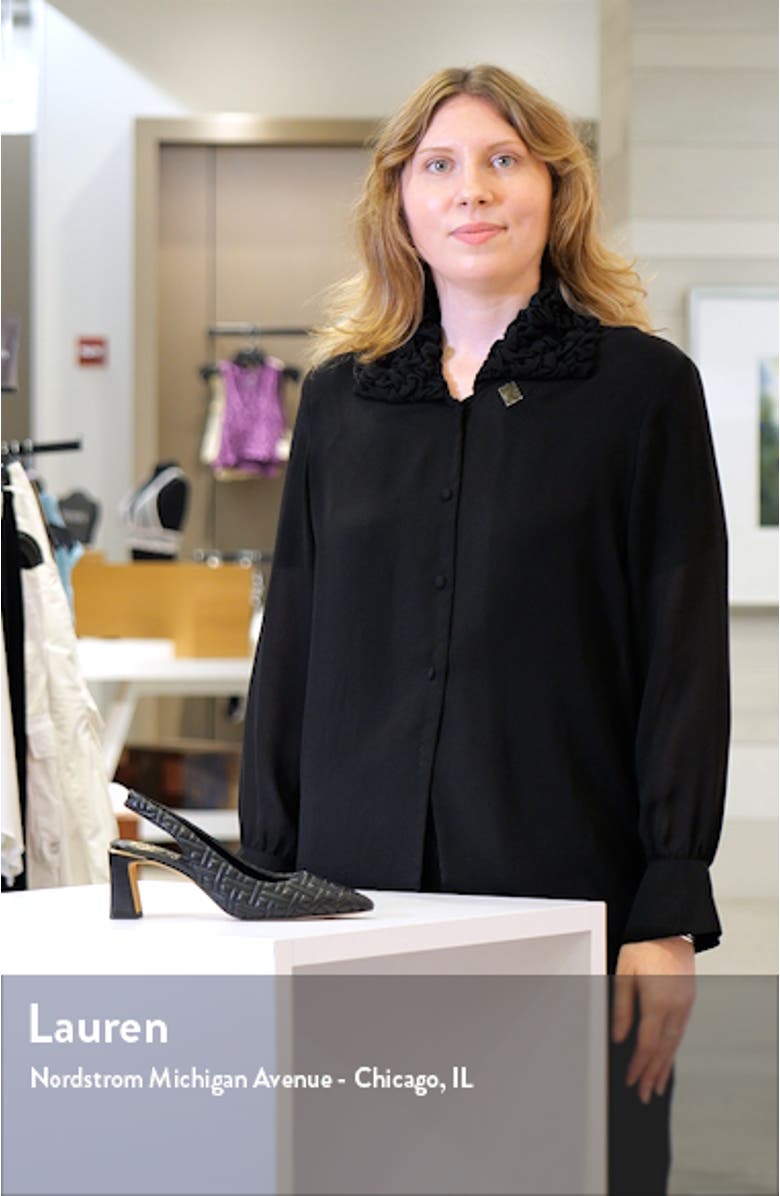 Hamden Pointed Toe Slingback Pump, sales video thumbnail