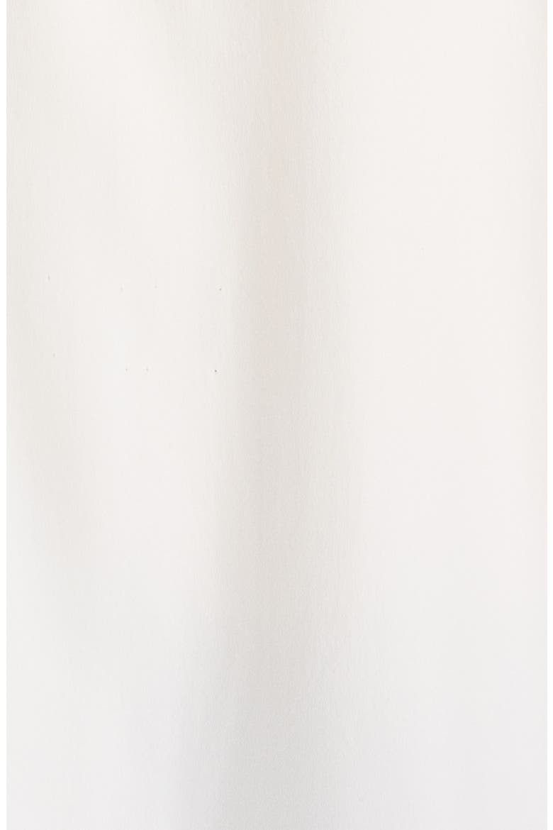 Long Sleeve Silk Blouse, Alternate, color, BLANC