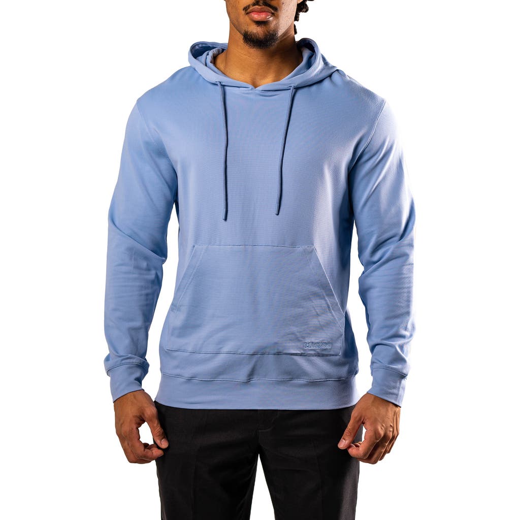 Maceoo Hoodie Casper27 Blue In Blue