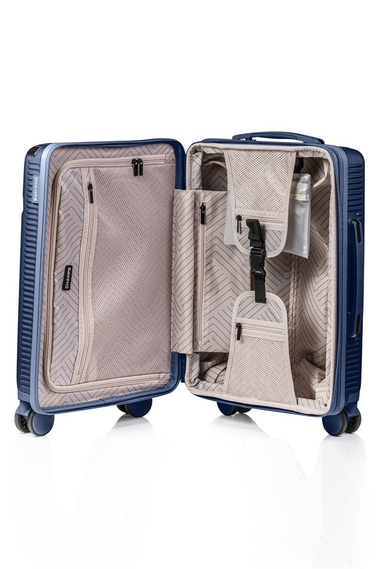 Legacy 3-Piece Hardside Luggage Set, Alternate, color, NAVY