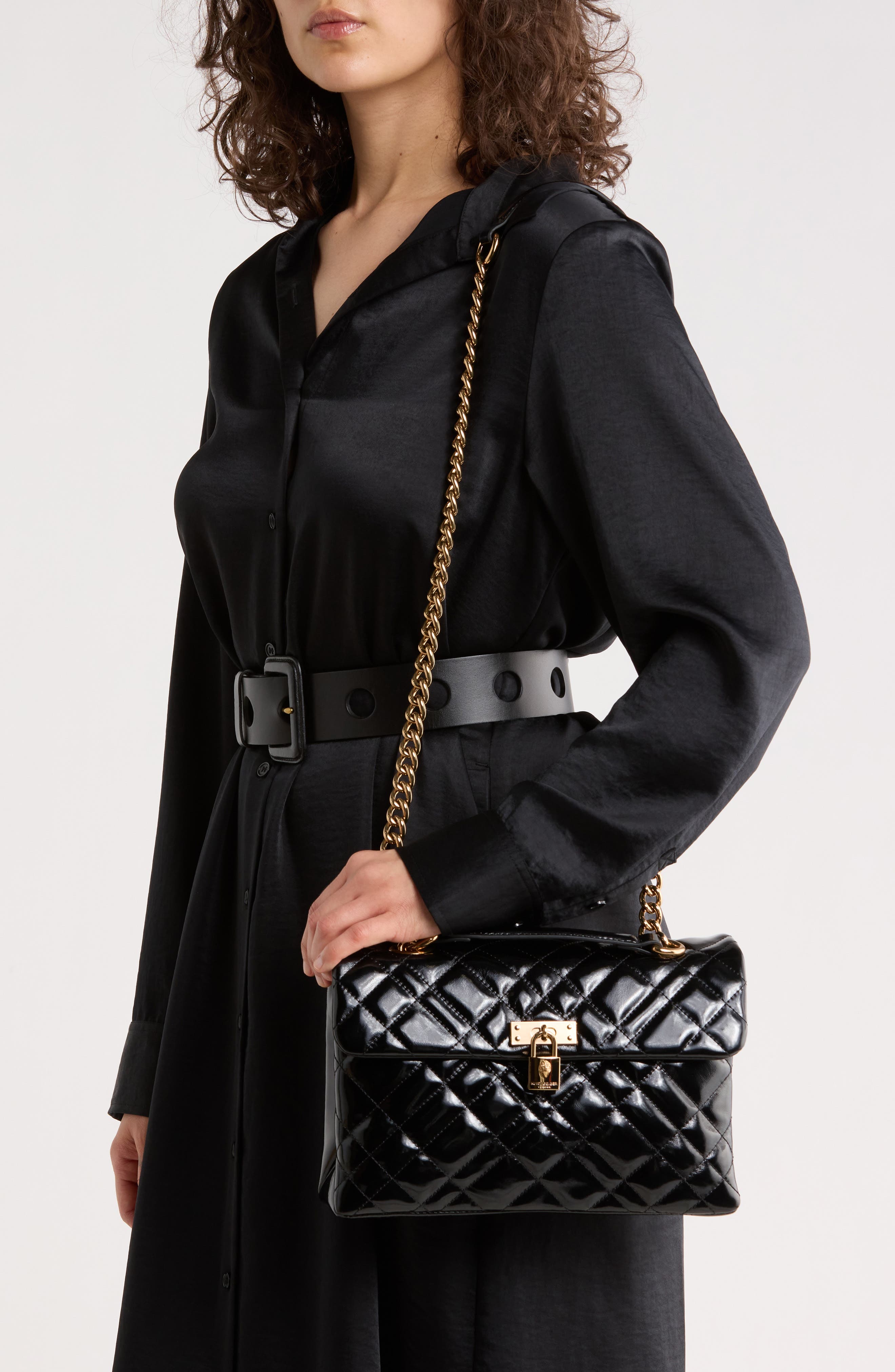 Kurt Geiger London Brixton Crossbody Bag, Alternate, color, Black