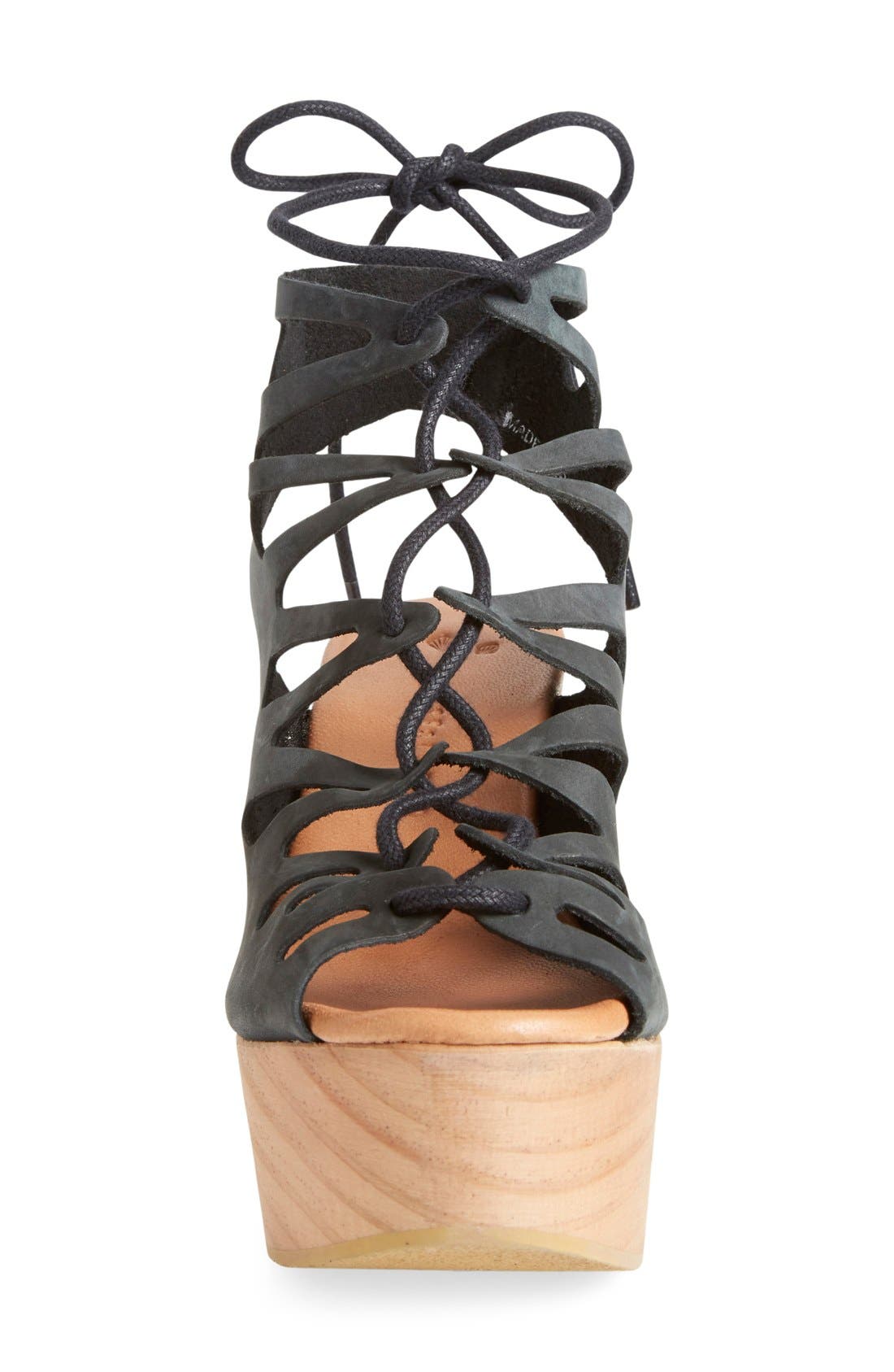 Musse & Cloud 'Oneka' Lace-Up Sandal, Main, color, 