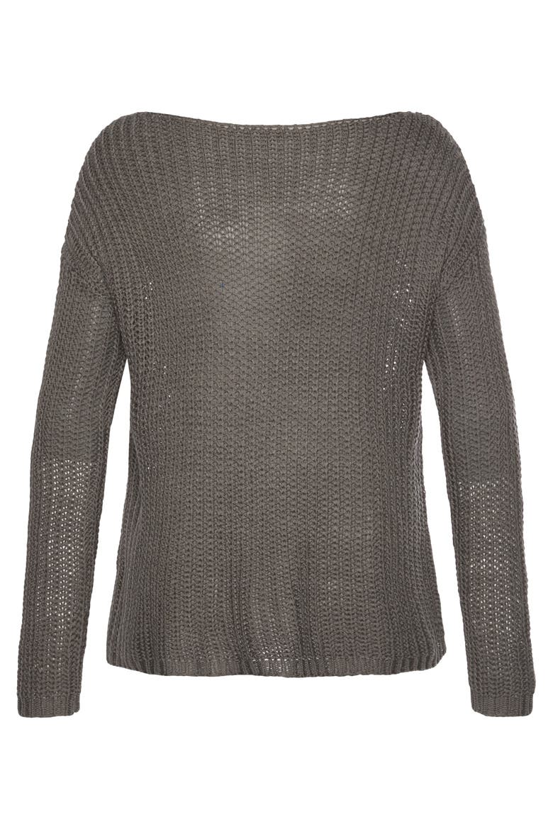 Loose Knit Sweater, Alternate, color, Olive