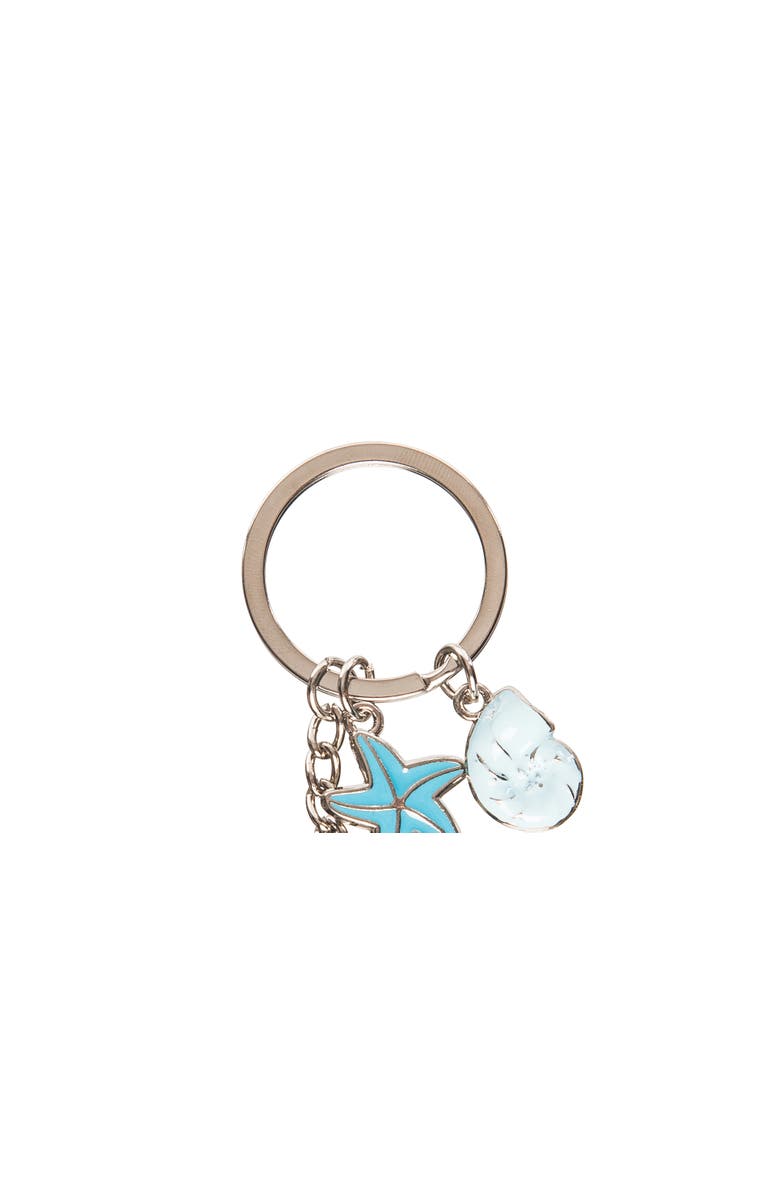Beachcombers Dolphin Keychain, Alternate, color, Blue