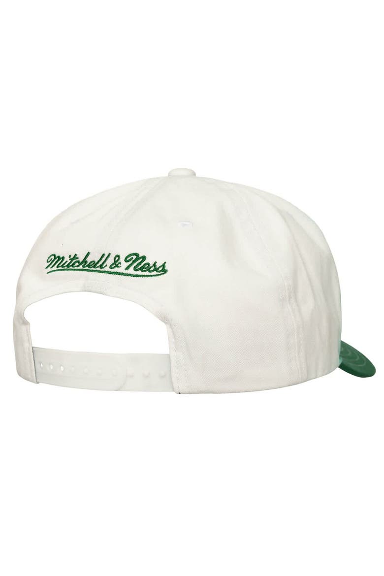 Men's Mitchell & Ness  Kelly Green/White Boston Celtics Dip Dye Pro Crown Adjustable Hat, Alternate, color, Kelly Green