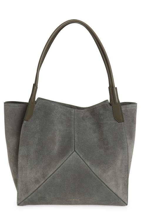 Victoria Sue Suede Tote