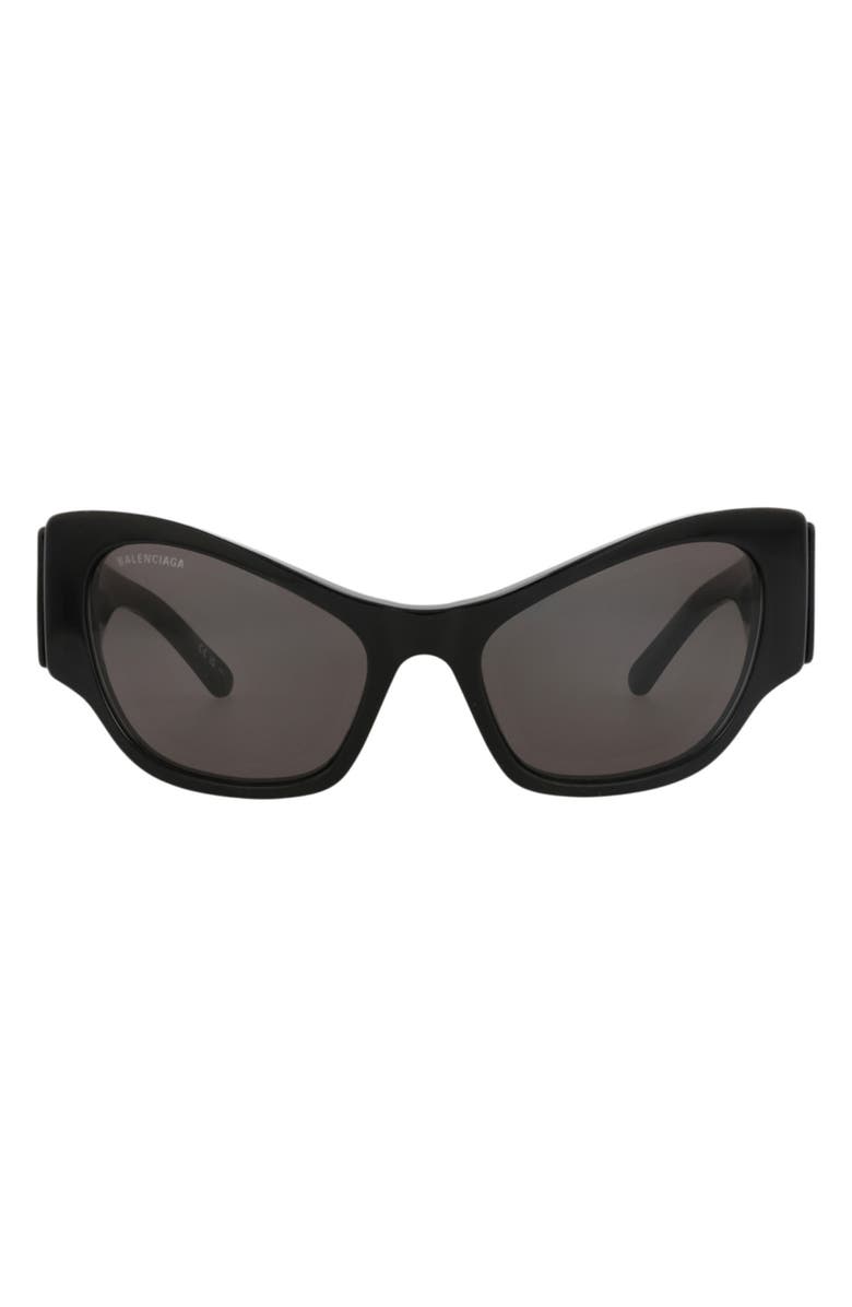 Balenciaga 56mm Cat Eye Sunglasses, Main, color, 