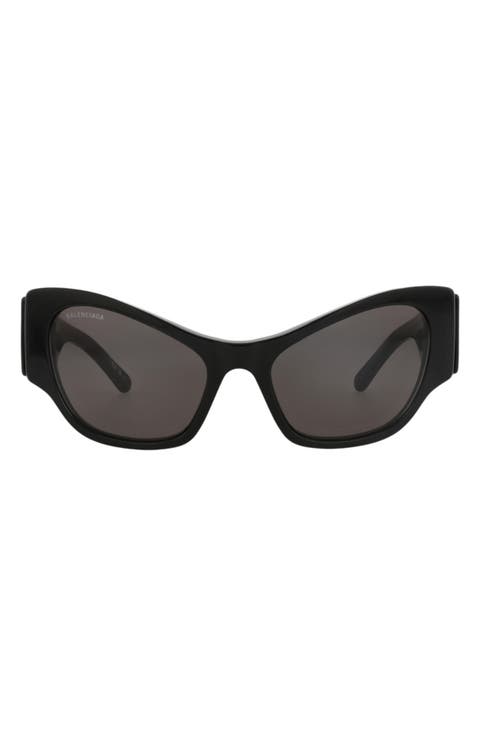 56mm Cat Eye Sunglasses
