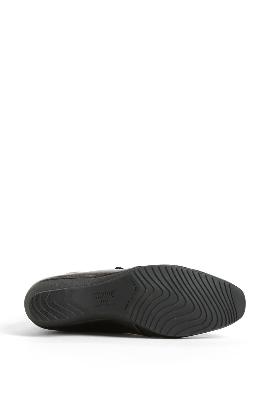 'Kara' Boot, Alternate, color, BLACK LEATHER