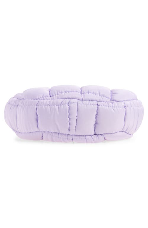 Yogalicious Kids' Mini Quilted Shoulder Bag In Pastel Lilac