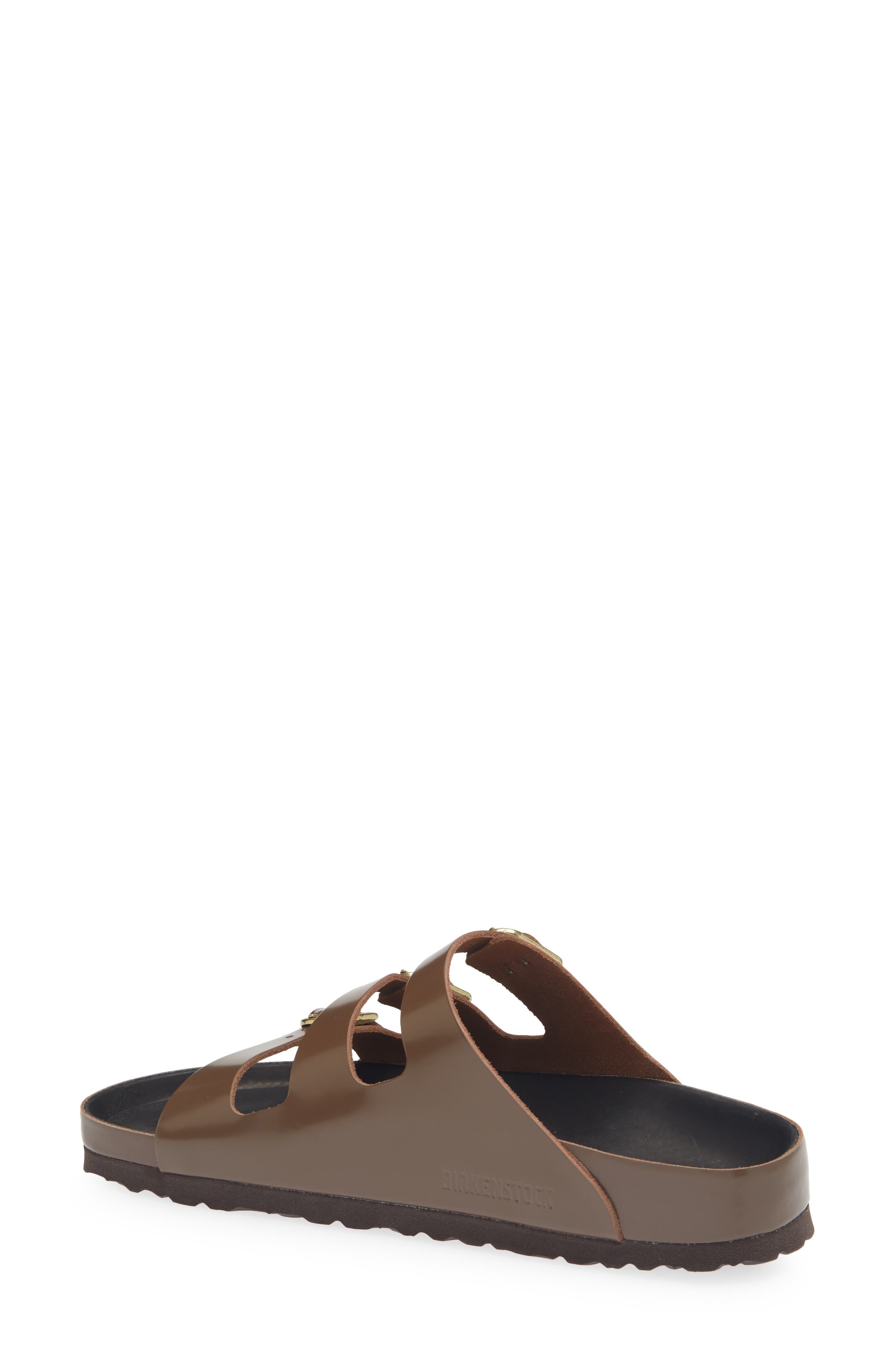 Birkenstock Florida Sandal, Alternate, color, Carafe High Shine