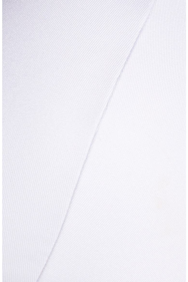 'Show Stopper' Racerback Sports Bra, Alternate, color, WHITE GLOSSY