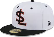 New Era Men's New Era  White Salt Lake Bees Theme Nights 59FIFTY Fitted Hat