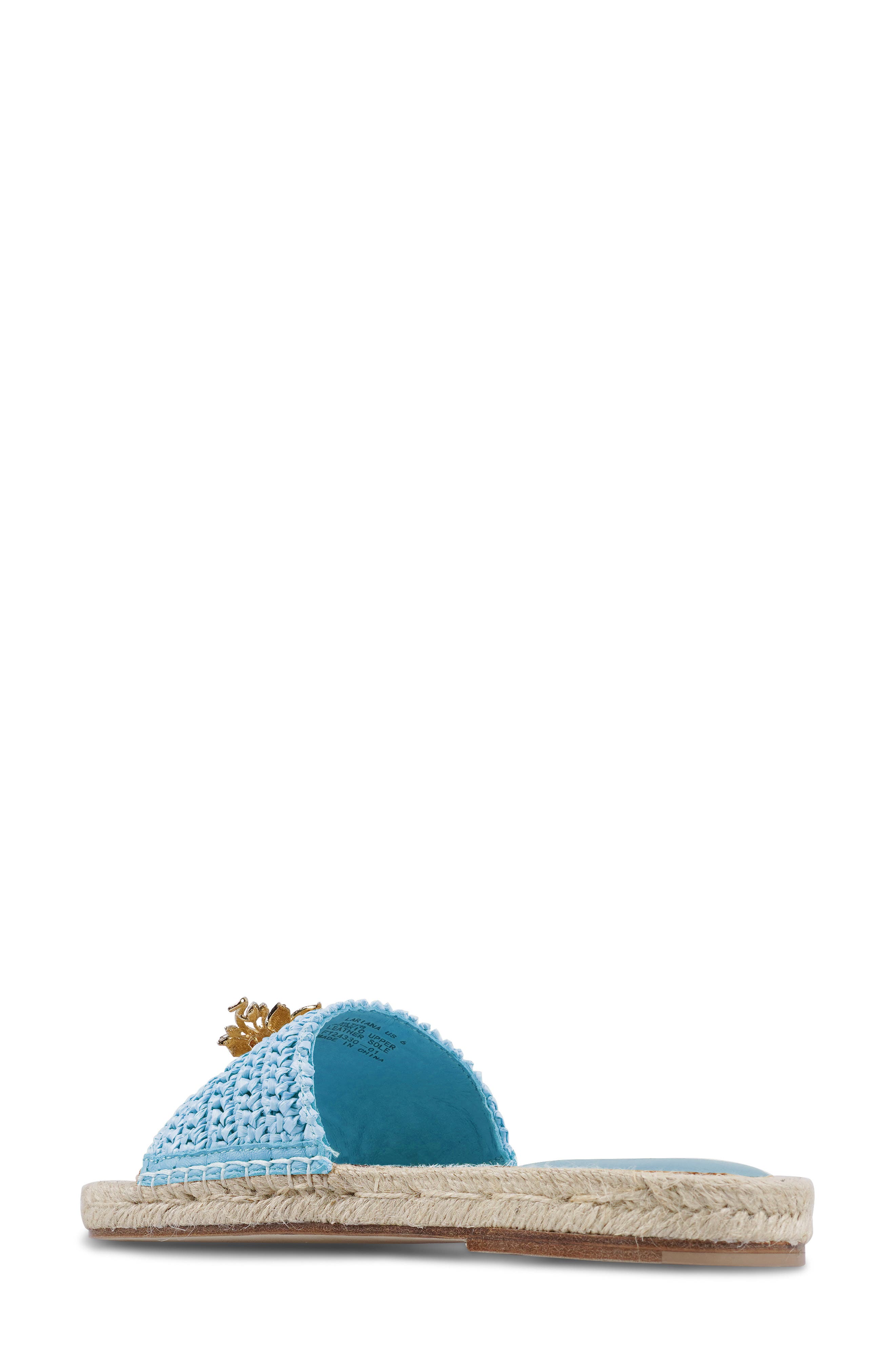Lariana Slide Sandal, Alternate, color, BLUE FLORAL