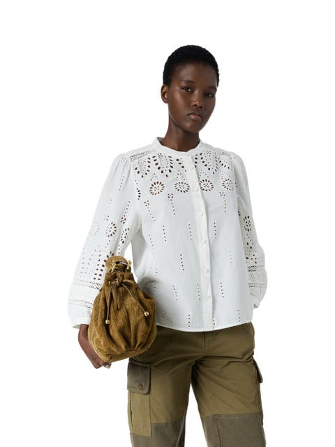 Cybella Embroidered Long sleeve Shirt