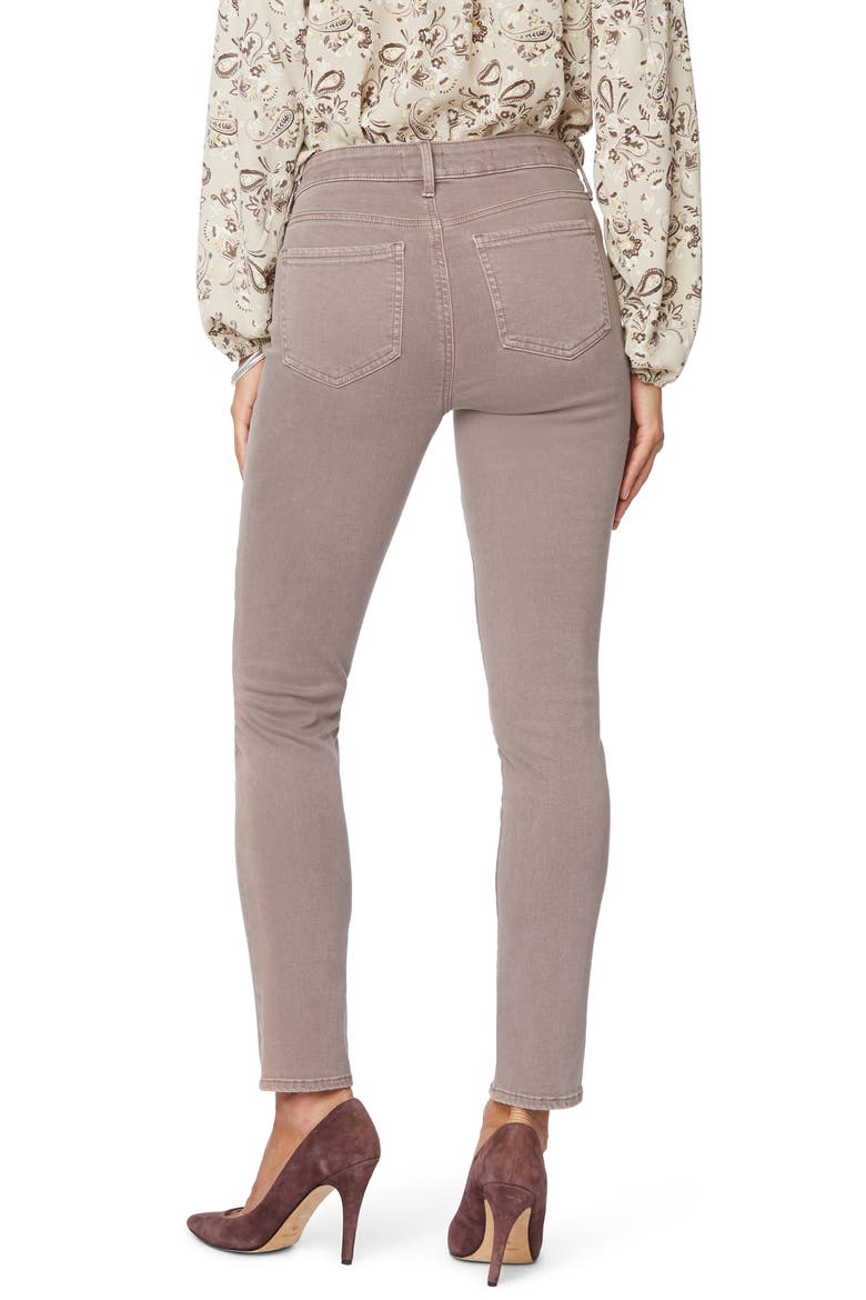 Alina Ankle Skinny Jeans, Alternate, color, DEEP TAUPE