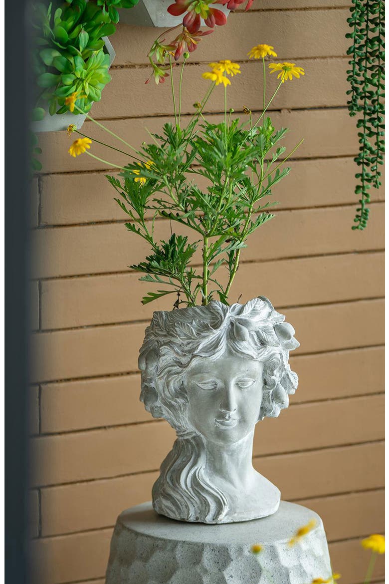 Sculpture Garden Planter, Alternate, color, GRAY