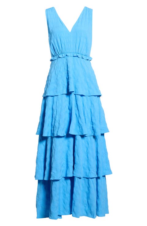Floral Tiered Maxi Dress