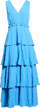 Chelsea28 Floral Tiered Maxi Dress