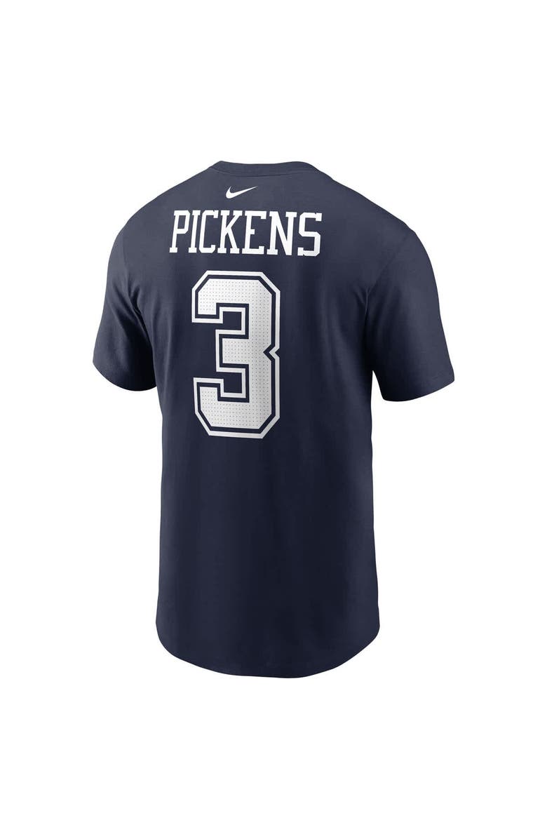 Nike Men's Nike George Pickens Navy Dallas Cowboys Name & Number T-Shirt, Alternate, color, Navy
