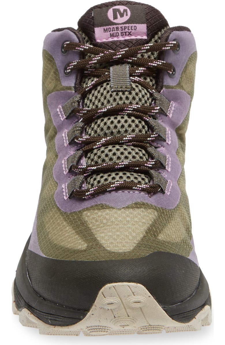 Merrell Moab Speed Gore-Tex<sup>®</sup> Mid Hiking Shoe, Alternate, color,