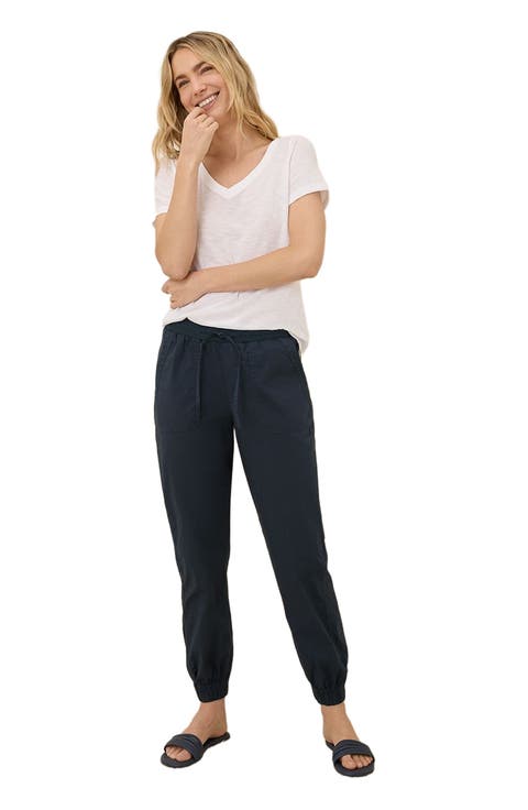 Organic Cotton Monterey Poplin Jogger