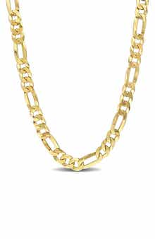 DELMAR Figaro Flat Chain Necklace