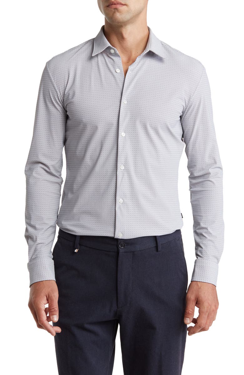 BOSS Roan Dress Shirt, Main, color, 
