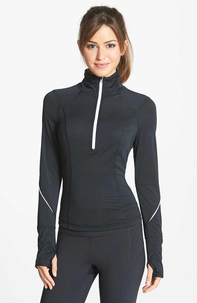 Zella 'My Run Layer' Half Zip Top, Main, color, 