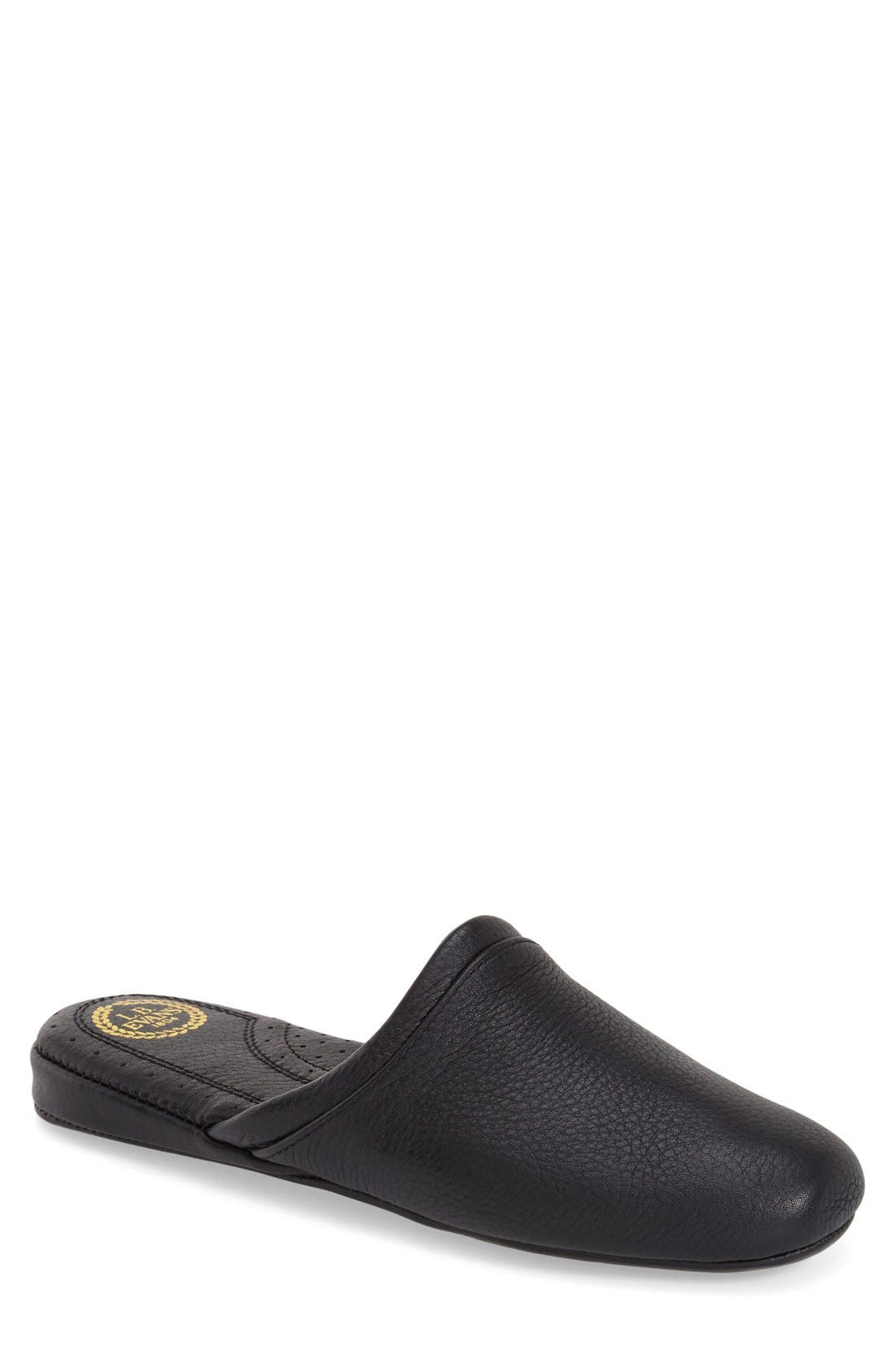 Aristocrat Scuff Slide Sandal, Main, color, Black