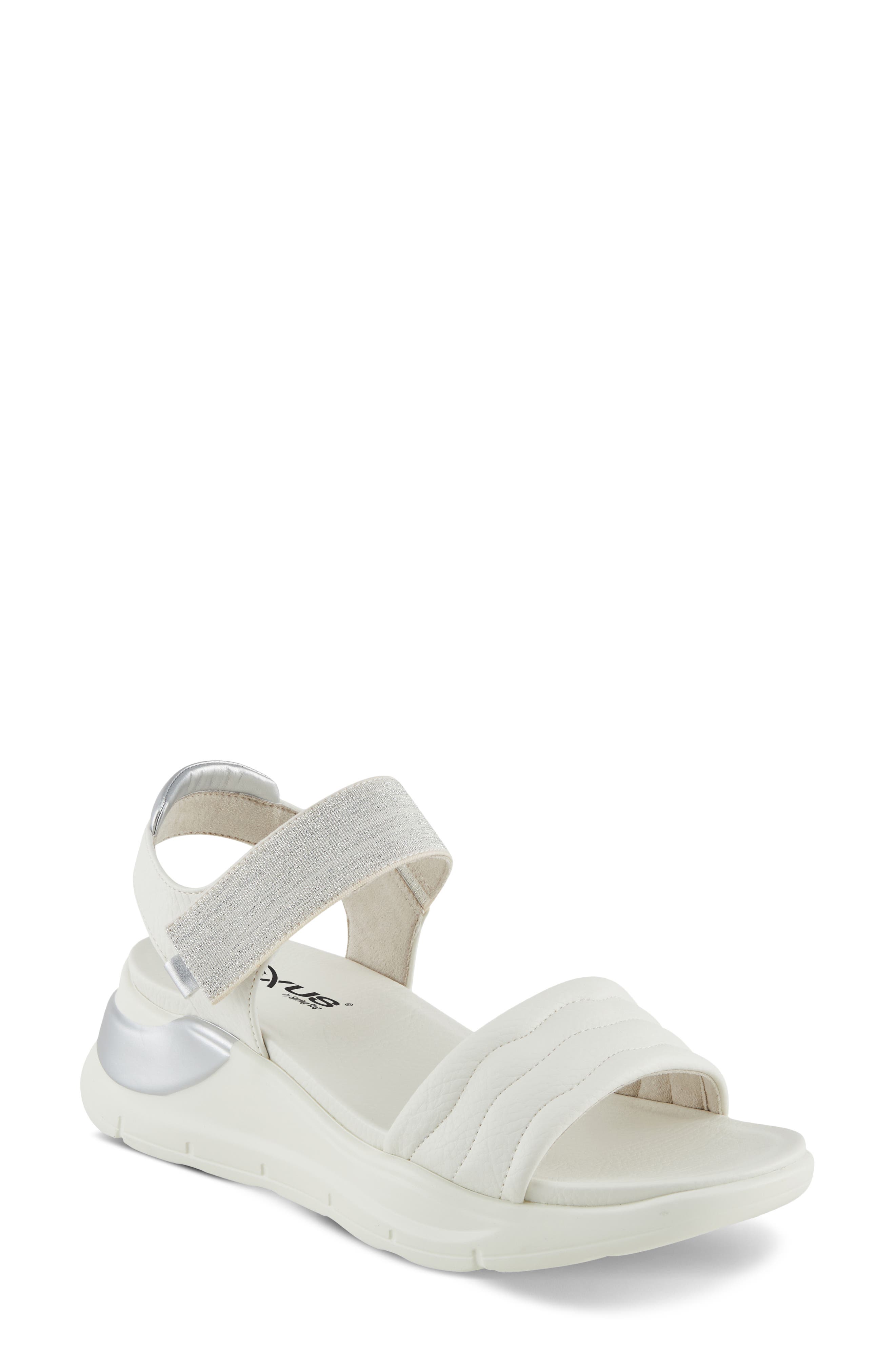 Flexus by Spring Step Zashine Slingback Platform Wedge Sandal, Main, color, 