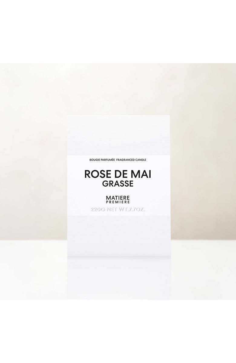 MATIERE PREMIERE Rose de Mai Grasse Candle, Alternate, color, 