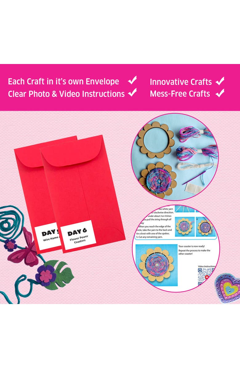 Chalk & Chuckles 7 Days of Arts & Crafts, Alternate, color,