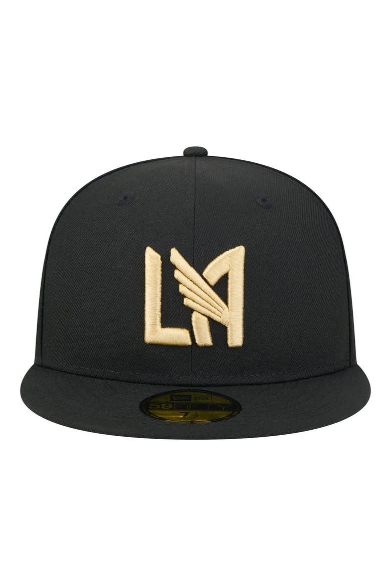 Men's New Era Black LAFC Kickoff 59FIFTY Fitted Hat, Alternate, color, Black