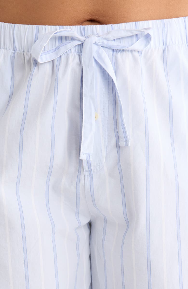 Nordstrom Classic Cotton Pajamas, Alternate, color, Blue Parker Stripe
