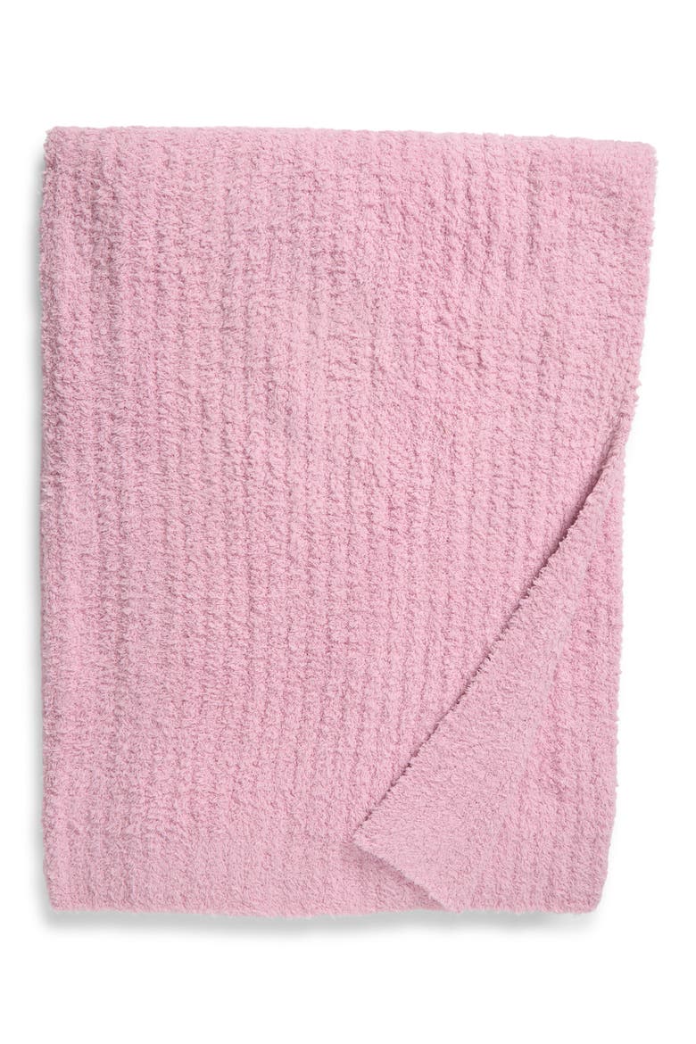 CozyChic™ Rib Throw Blanket, Main, color, ANGEL PINK
