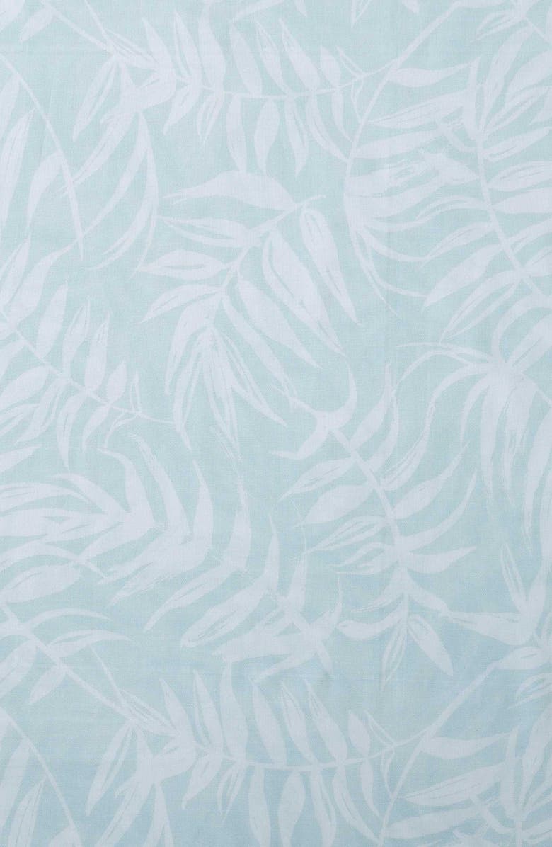 Tommy Bahama Art of Palms Cotton Duvet Cover Set, Alternate, color, Blue