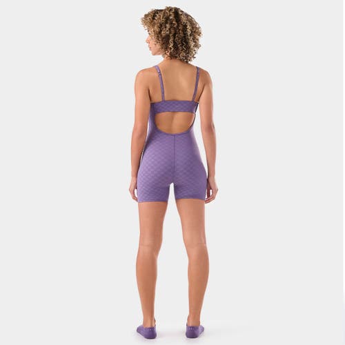 Tavi Short Bodysuit In Purple