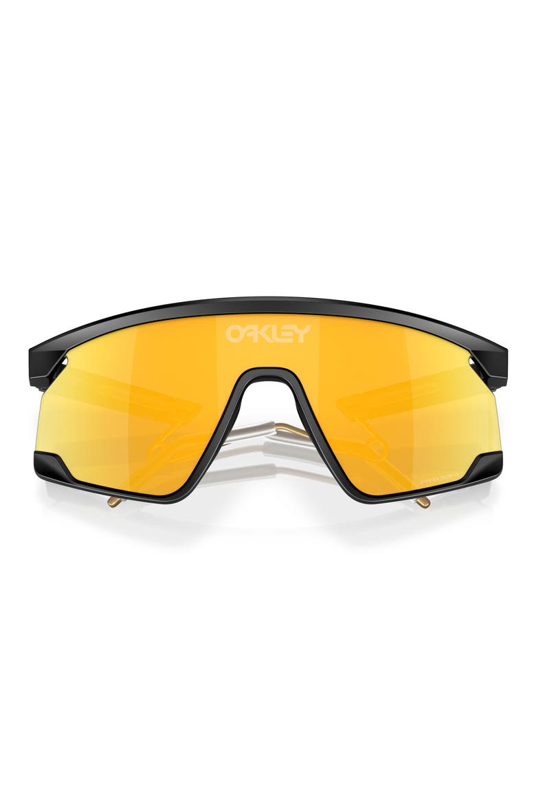 BXTR 39mm Polarized Rectangular Sunglasses, Alternate, color, MATTE BLACK