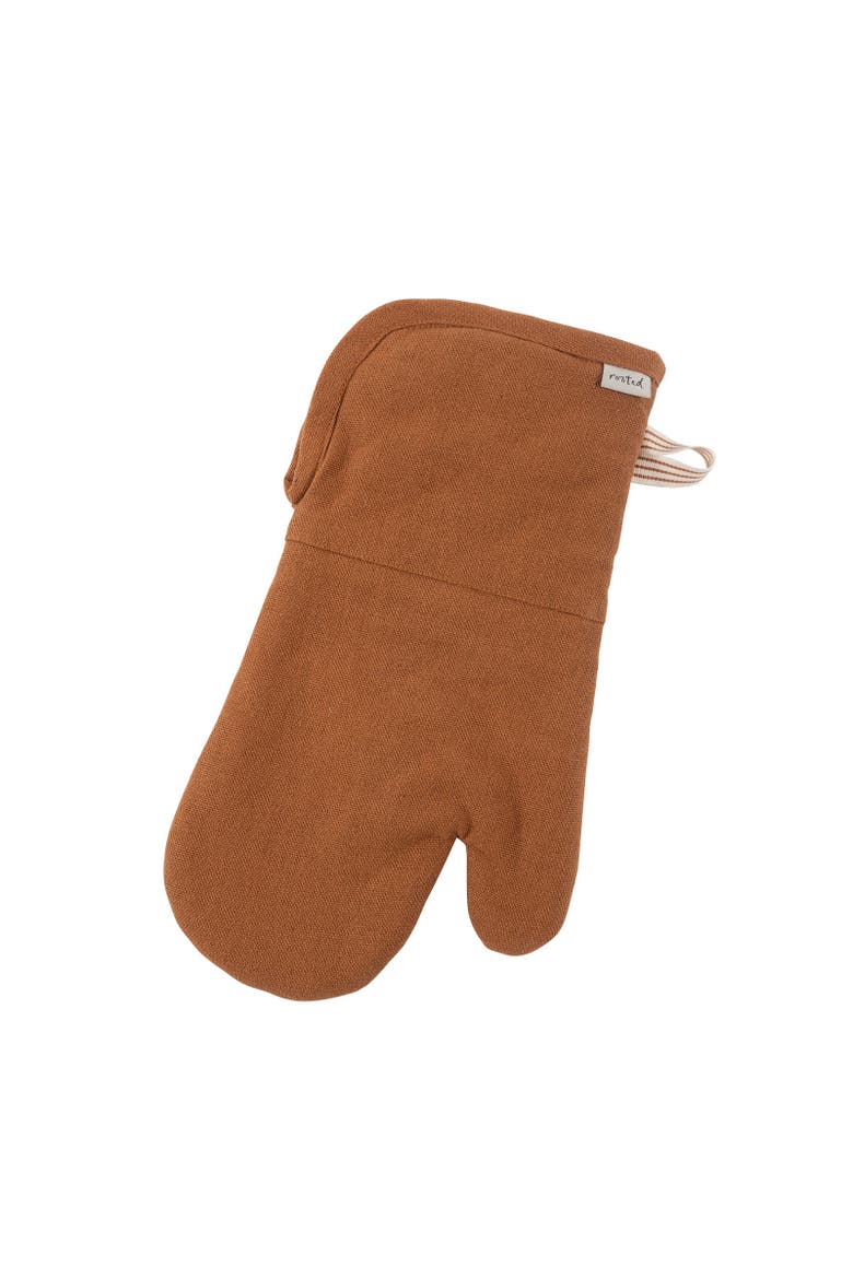 Rooted Sustainable Oven Mitt, Main, color, Canyon