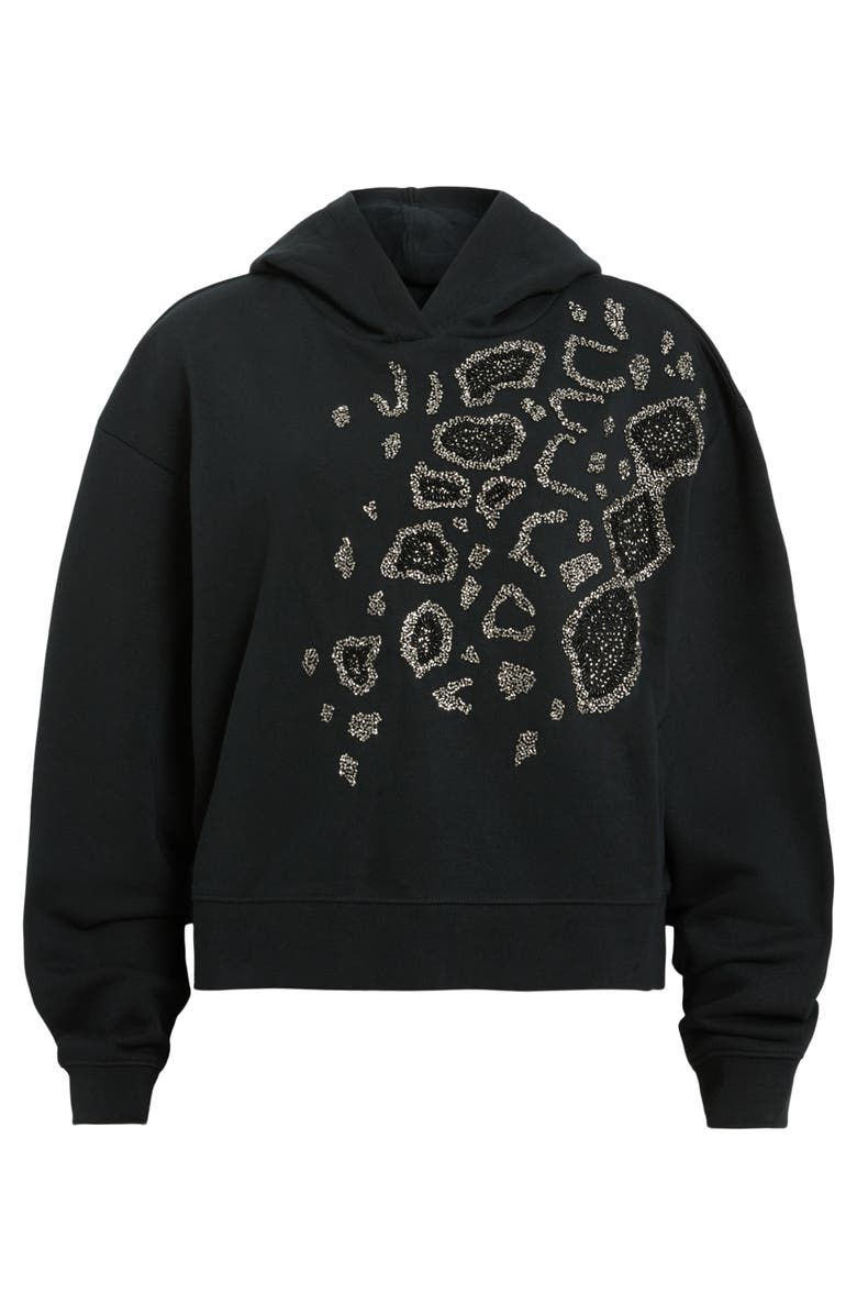 AllSaints Pippa Beaded Hoodie, Alternate, color, 
