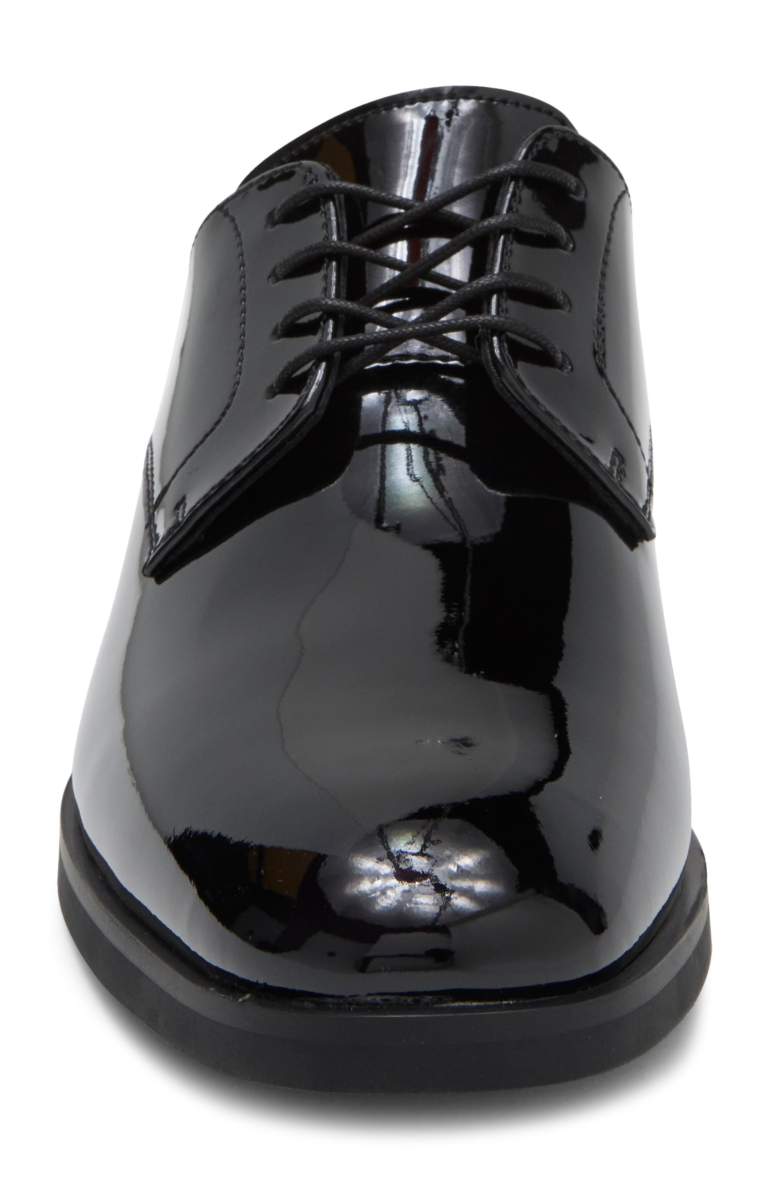 Amari Plain Toe Derby, Alternate, color, BLACK PATENT