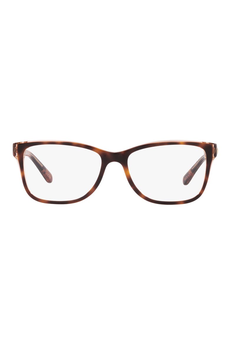 52mm Rectangular Optical Glasses, Main, color, TORTOISE