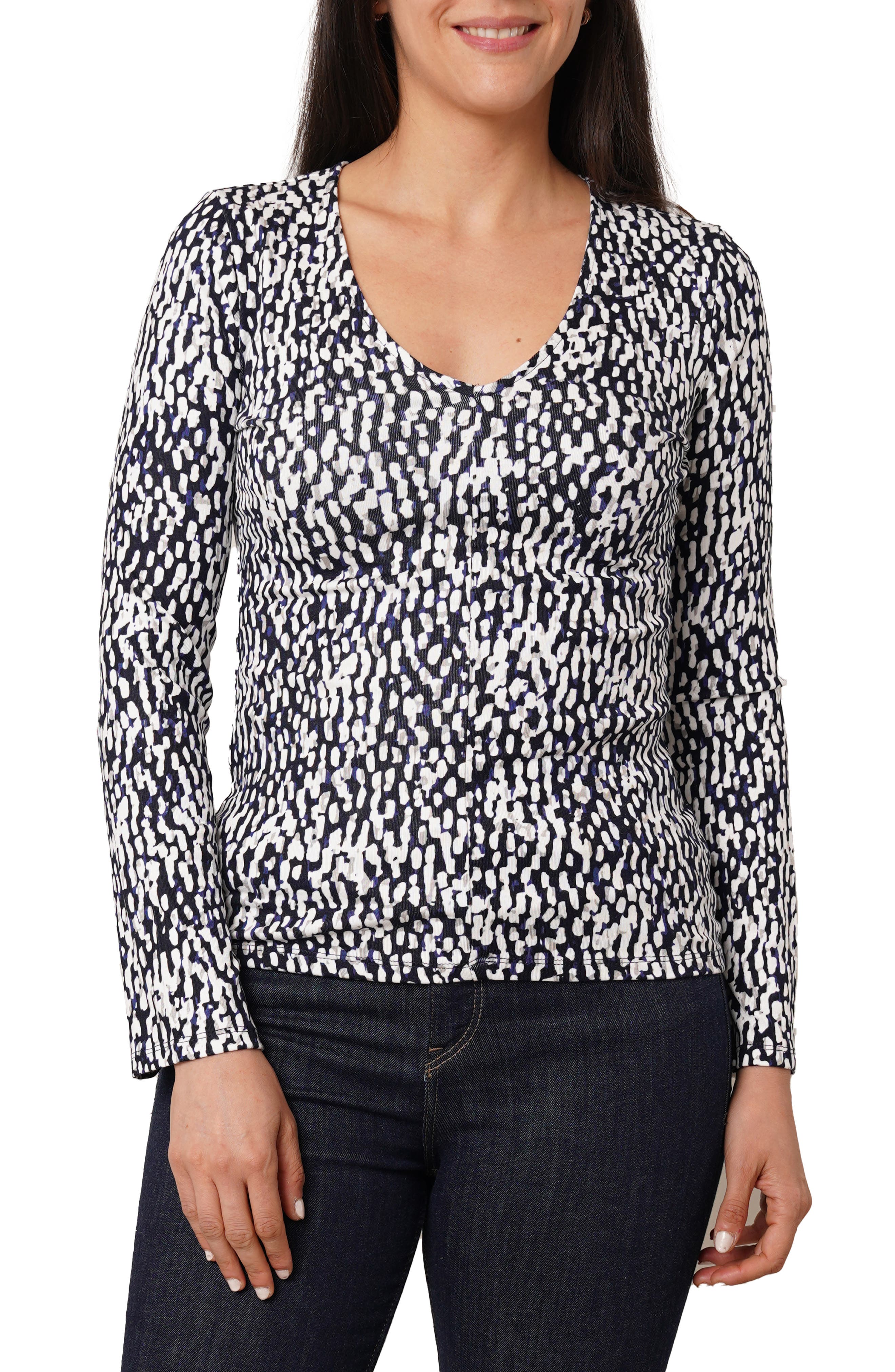 KALI PRINT NAVY